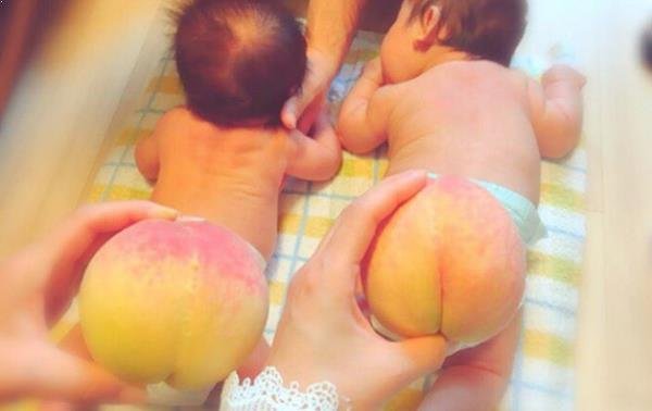 Bebés con colita de durazno: las fotografías que comienzan a ser furor en Instagram