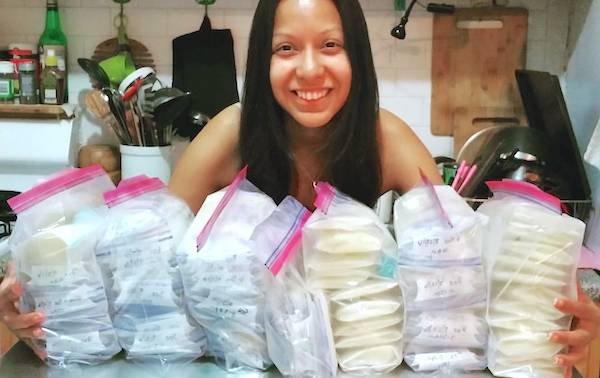 Una mujer dona 60 litros de leche materna luego de que su hijo naciera muerto