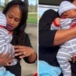 Una mamá dio a luz a un bebé que pesó más de 6 kilos