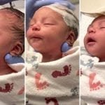 El video del primer baño de esta bebé recién nacida enternece a millones
