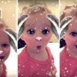Cómo calmar el llanto del bebé con Snapchat