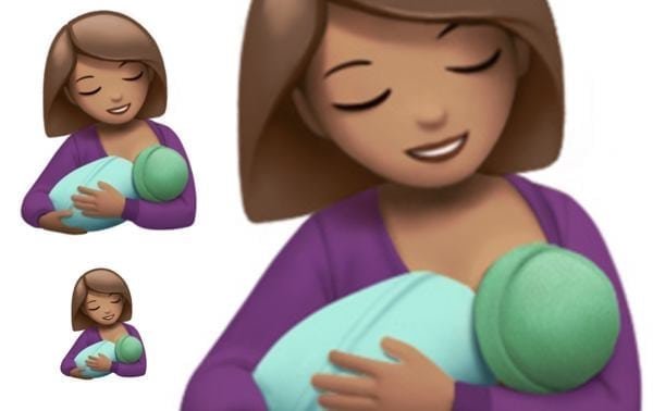 Apple presentó el nuevo emoji de lactancia para la próxima actualización de iOS