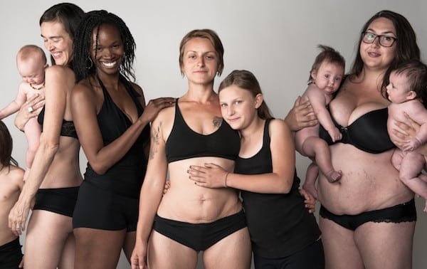 Cuerpos hermosos: las marcas más bellas que deja el embarazo en la mujer