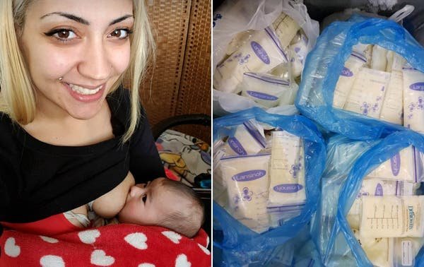 Una mamá vende su leche materna a fisicoculturistas y gana miles de libras por mes