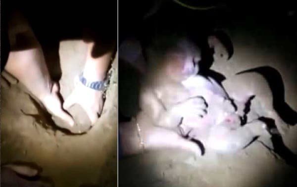 Rescatan a una bebé recién nacida de una tumba después de haber sido enterrada viva