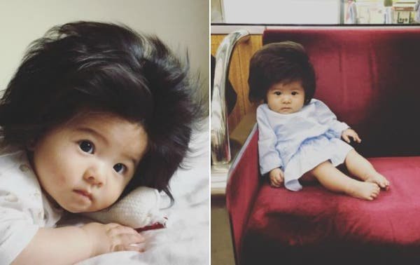 La melena de esta bebé de 6 meses es tan fabulosa que ya tiene su propia cuenta de Instagram