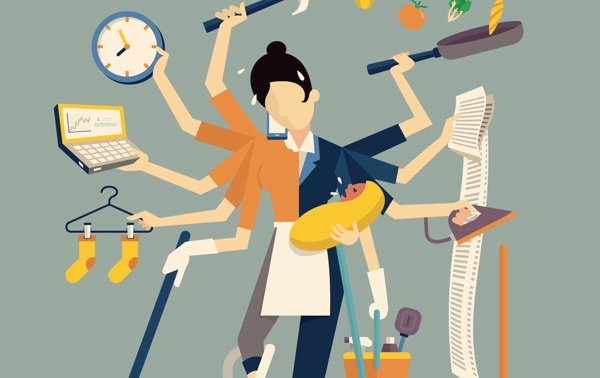 Un estudio revela que tener marido suma 7 horas de trabajo a la mujer